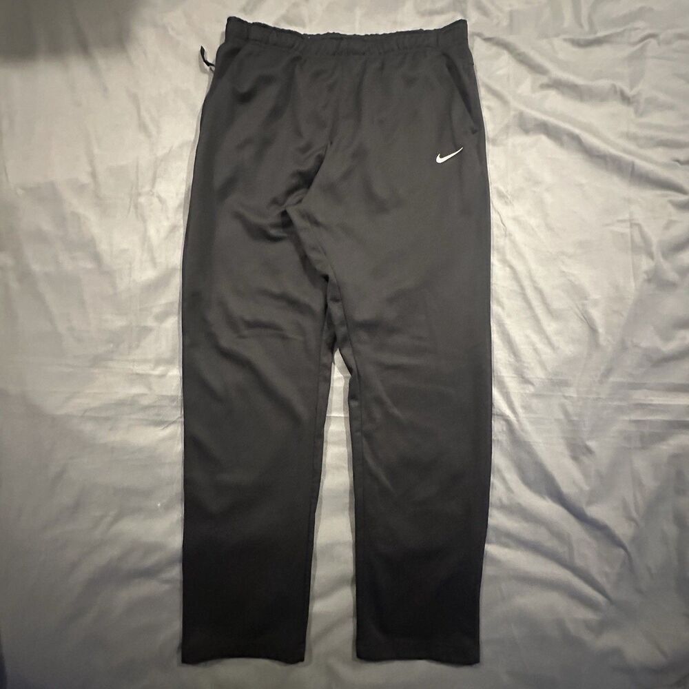 Nike Therma-Fit Open Hem Fitness Pants Mens 2XLT Relaxed Drawstring DQ4856-010